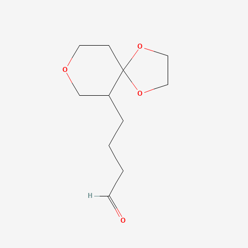 4-(1,4,8-trioxaspiro[4.5]decan-6-yl)butanal (CAS: 1287250-36-5) - Related Chemical Product