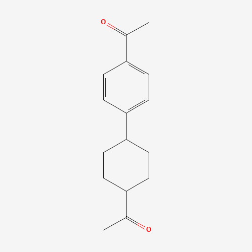 1-[4-(4-acetylphenyl)cyclohexyl]ethanone (CAS: 312929-97-8) - Related Chemical Product