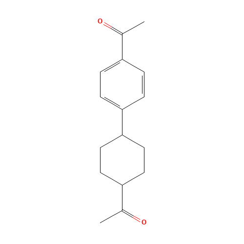 1-[4-(4-acetylphenyl)cyclohexyl]ethanone (CAS: 312929-97-8) - Related Chemical Product