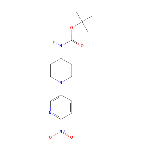 tert-butyl N-[1-(6-nitropyridin-3-yl)piperidin-4-yl]carbamate (CAS: 1231930-78-1) - Related Chemical Product