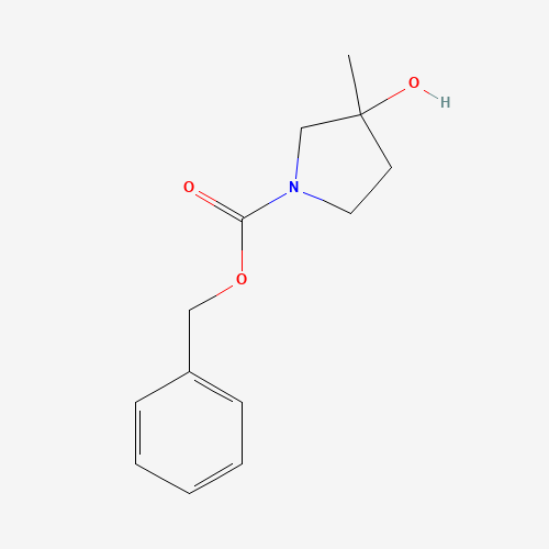 benzyl 3-hydroxy-3-methylpyrrolidine-1-carboxylate (CAS: 1262409-80-2) - Related Chemical Product