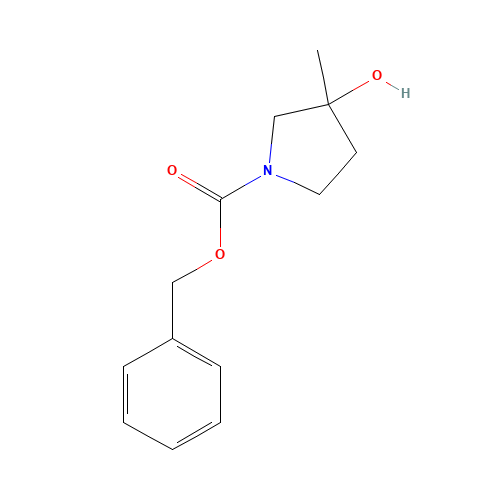 benzyl 3-hydroxy-3-methylpyrrolidine-1-carboxylate (CAS: 1262409-80-2) - Related Chemical Product