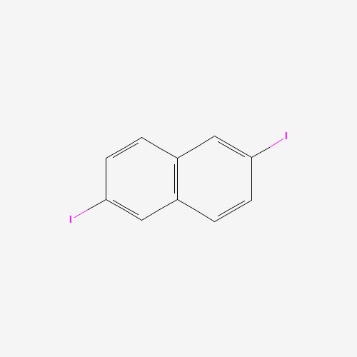 2,6-diiodonaphthalene (CAS: 36316-88-8) - Chemical Structure and Molecular Formula 