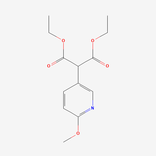 diethyl 2-(6-methoxypyridin-3-yl)propanedioate (CAS: 902130-84-1) - Related Chemical Product