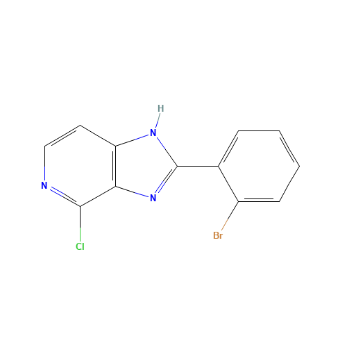 2-(2-bromophenyl)-4-chloro-1H-imidazo[4,5-c]pyridine (CAS: 1044765-07-2) - Related Chemical Product