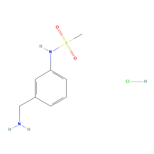 N-[3-(aminomethyl)phenyl]methanesulfonamide;hydrochloride (CAS: 238428-26-7) - Related Chemical Product