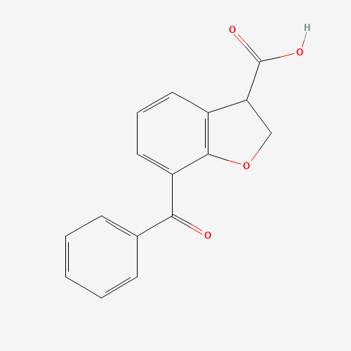 7-benzoyl-2,3-dihydro-1-benzofuran-3-carboxylic acid (CAS: 93670-36-1) - Related Chemical Product