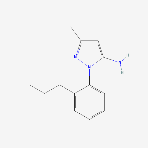 5-methyl-2-(2-propylphenyl)pyrazol-3-amine (CAS: 1380573-87-4) - Related Chemical Product