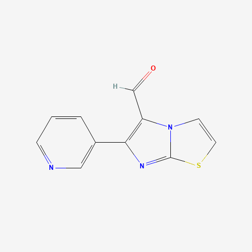 6-pyridin-3-ylimidazo[2,1-b][1,3]thiazole-5-carbaldehyde (CAS: 139359-79-8) - Related Chemical Product