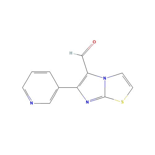 6-pyridin-3-ylimidazo[2,1-b][1,3]thiazole-5-carbaldehyde (CAS: 139359-79-8) - Related Chemical Product