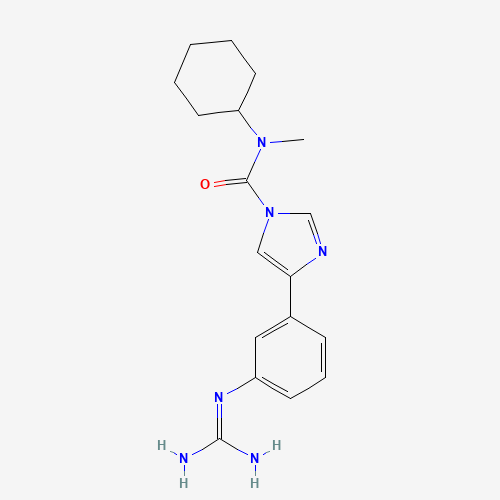 N-cyclohexyl-4-[3-(diaminomethylideneamino)phenyl]-N-methylimidazole-1-carboxamide (CAS: 1233857-48-1) - Related Chemical Product