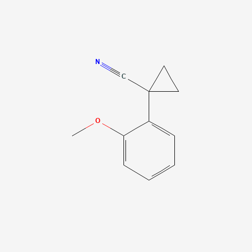 1-(2-methoxyphenyl)cyclopropane-1-carbonitrile (CAS: 74204-96-9) - Related Chemical Product