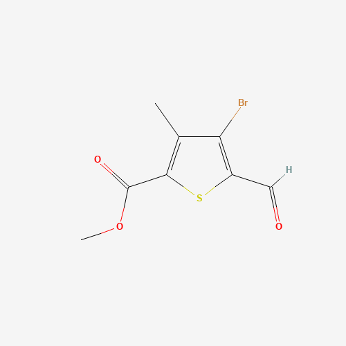 methyl 4-bromo-5-formyl-3-methylthiophene-2-carboxylate (CAS: 648412-54-8) - Related Chemical Product