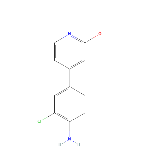2-chloro-4-(2-methoxypyridin-4-yl)aniline (CAS: 1400287-44-6) - Related Chemical Product