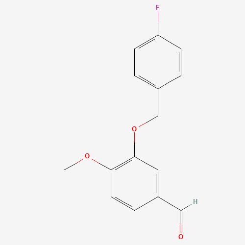 3-[(4-fluorophenyl)methoxy]-4-methoxybenzaldehyde (CAS: 351066-28-9) - Related Chemical Product