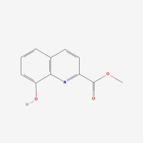 methyl 8-hydroxyquinoline-2-carboxylate (CAS: 21638-90-4) - Chemical Structure and Molecular Formula 