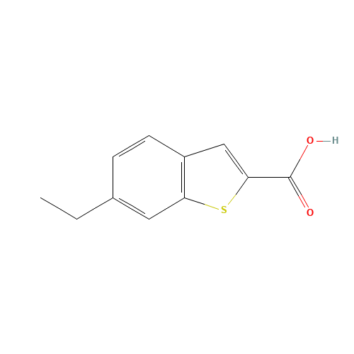 6-ethyl-1-benzothiophene-2-carboxylic acid (CAS: 842136-68-9) - Related Chemical Product