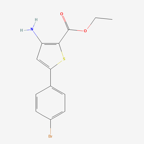 ethyl 3-amino-5-(4-bromophenyl)thiophene-2-carboxylate (CAS: 91076-96-9) - Related Chemical Product