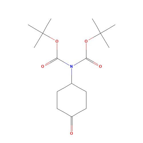 tert-butyl N-[(2-methylpropan-2-yl)oxycarbonyl]-N-(4-oxocyclohexyl)carbamate (CAS: 868528-95-4) - Related Chemical Product