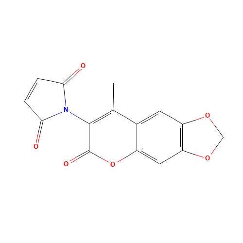 1-(8-methyl-6-oxo-[1,3]dioxolo[4,5-g]chromen-7-yl)pyrrole-2,5-dione (CAS: 97744-90-6) - Related Chemical Product