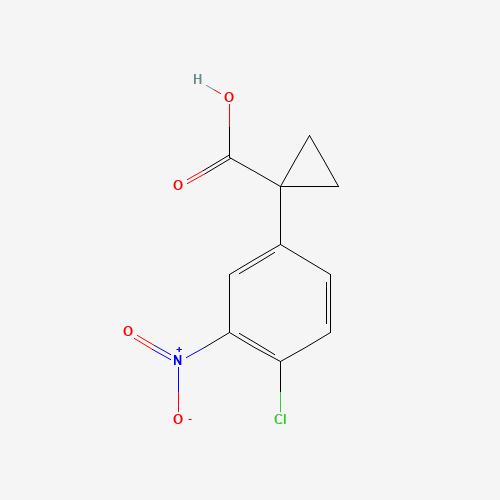 1-(4-chloro-3-nitrophenyl)cyclopropane-1-carboxylic acid (CAS: 236418-11-4) - Related Chemical Product