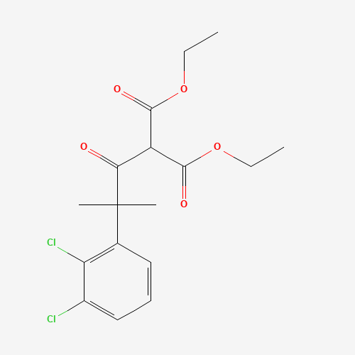 diethyl 2-[2-(2,3-dichlorophenyl)-2-methylpropanoyl]propanedioate (CAS: 1035261-61-0) - Related Chemical Product