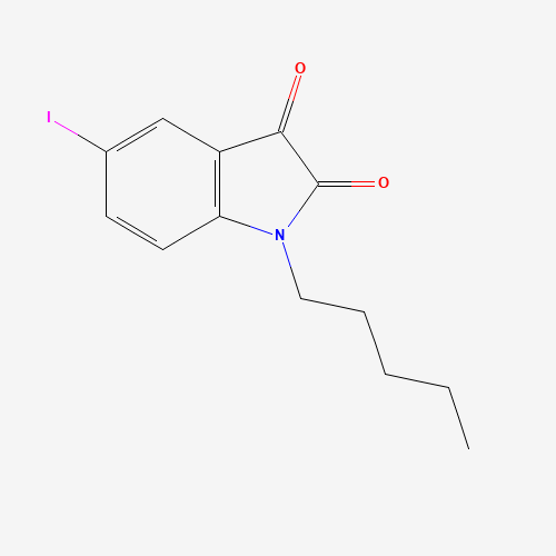 5-iodo-1-pentylindole-2,3-dione (CAS: 890170-91-9) - Related Chemical Product