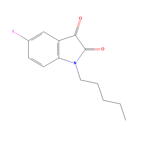 5-iodo-1-pentylindole-2,3-dione (CAS: 890170-91-9) - Related Chemical Product