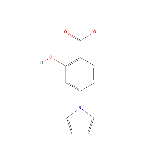 methyl 2-hydroxy-4-pyrrol-1-ylbenzoate (CAS: 454473-64-4) - Related Chemical Product