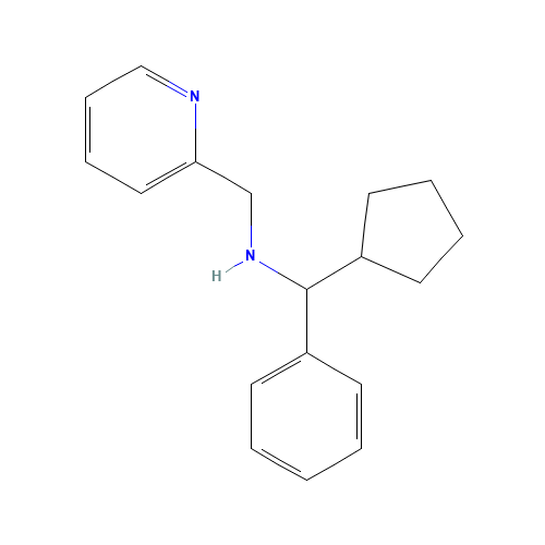 1-cyclopentyl-1-phenyl-N-(pyridin-2-ylmethyl)methanamine (CAS: 1412451-92-3) - Related Chemical Product