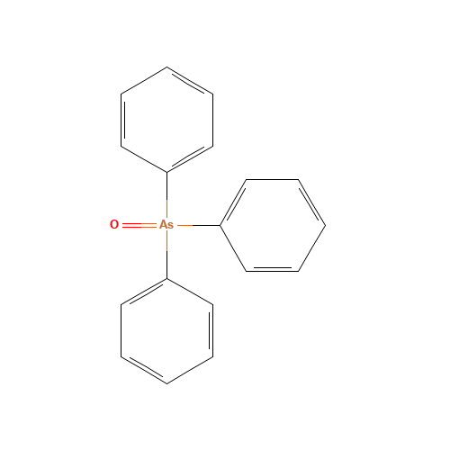 diphenylarsorylbenzene (CAS: 1153-05-5) - Chemical Structure and Molecular Formula 