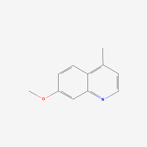 7-methoxy-4-methylquinoline (CAS: 6238-12-6) - Chemical Structure and Molecular Formula 