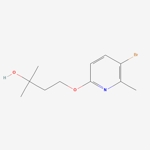 4-(5-bromo-6-methylpyridin-2-yl)oxy-2-methylbutan-2-ol (CAS: 955932-47-5) - Related Chemical Product