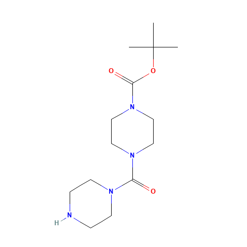 tert-butyl 4-(piperazine-1-carbonyl)piperazine-1-carboxylate (CAS: 203520-35-8) - Related Chemical Product