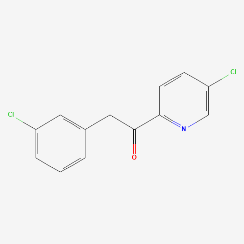 2-(3-chlorophenyl)-1-(5-chloropyridin-2-yl)ethanone (CAS: 1352075-65-0) - Related Chemical Product