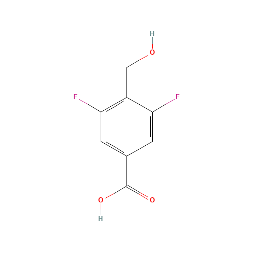 3,5-difluoro-4-(hydroxymethyl)benzoic acid (CAS: 1211596-29-0) - Related Chemical Product