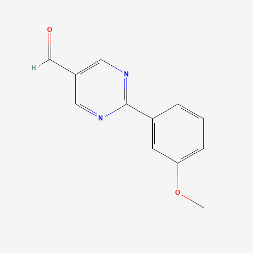 2-(3-methoxyphenyl)pyrimidine-5-carbaldehyde (CAS: 1119398-70-7) - Related Chemical Product