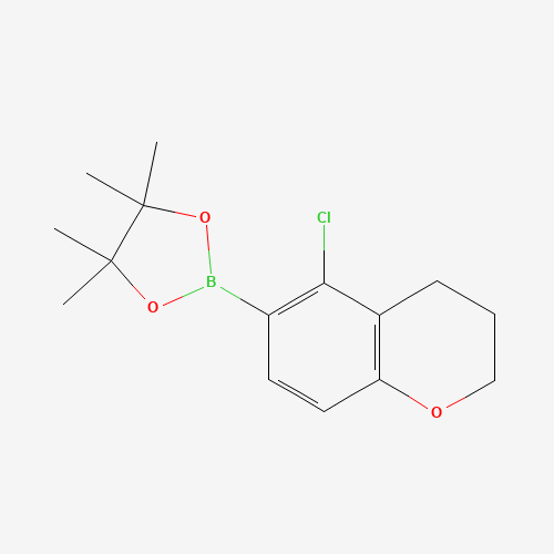 2-(5-chloro-3,4-dihydro-2H-chromen-6-yl)-4,4,5,5-tetramethyl-1,3,2-dioxaborolane (CAS: 1154740-54-1) - Related Chemical Product
