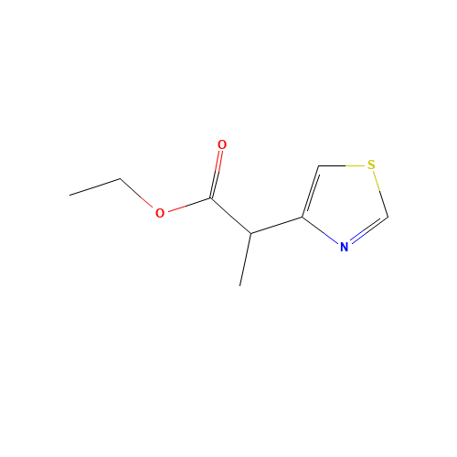 ethyl 2-(1,3-thiazol-4-yl)propanoate (CAS: 1190392-82-5) - Related Chemical Product