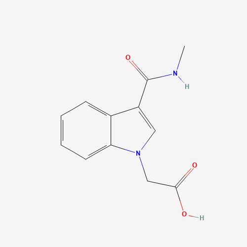 2-[3-(methylcarbamoyl)indol-1-yl]acetic acid (CAS: 1386456-75-2) - Related Chemical Product