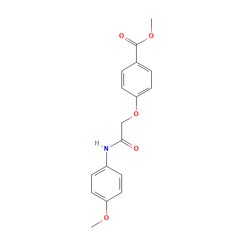 methyl 4-[2-(4-methoxyanilino)-2-oxoethoxy]benzoate (CAS: 852980-65-5) - Related Chemical Product