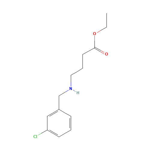 ethyl 4-[(3-chlorophenyl)methylamino]butanoate (CAS: 1391078-47-9) - Related Chemical Product