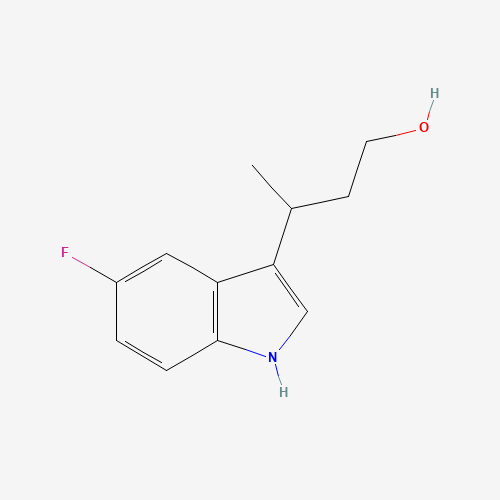 3-(5-fluoro-1H-indol-3-yl)butan-1-ol (CAS: 843652-96-0) - Related Chemical Product
