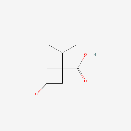 3-oxo-1-propan-2-ylcyclobutane-1-carboxylic acid (CAS: 766513-48-8) - Related Chemical Product