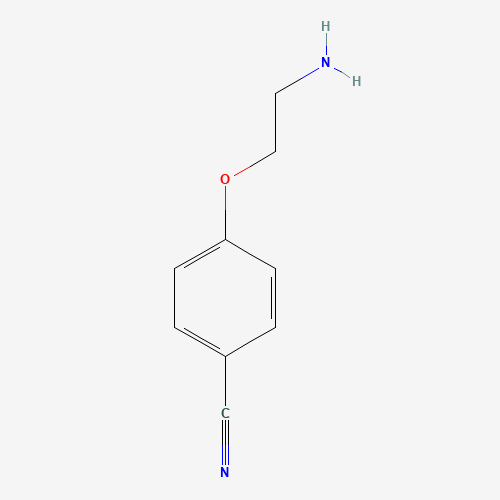 4-(2-aminoethoxy)benzonitrile (CAS: 67333-09-9) - Chemical Structure and Molecular Formula 