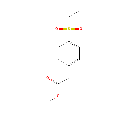 ethyl 2-(4-ethylsulfonylphenyl)acetate (CAS: 745052-89-5) - Related Chemical Product