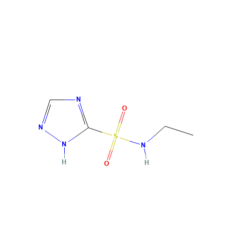 N-ethyl-1H-1,2,4-triazole-5-sulfonamide (CAS: 1207755-07-4) - Chemical Structure and Molecular Formula 