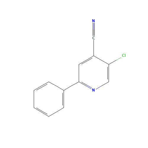 5-chloro-2-phenylpyridine-4-carbonitrile (CAS: 439290-92-3) - Related Chemical Product