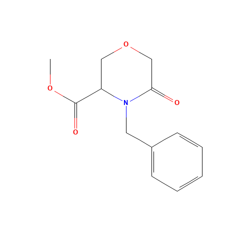 methyl 4-benzyl-5-oxomorpholine-3-carboxylate (CAS: 106910-81-0) - Related Chemical Product
