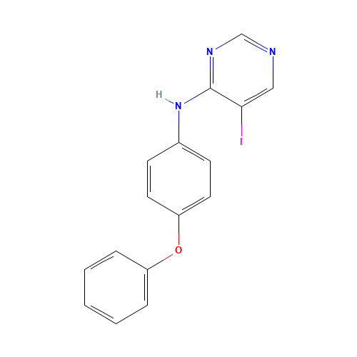 5-iodo-N-(4-phenoxyphenyl)pyrimidin-4-amine (CAS: 845658-73-3) - Related Chemical Product